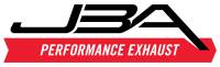 JBA Exhaust - 2 x 4 x 11 Rolled S/S Chrome Trumpet Tip