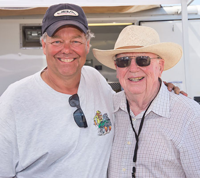 J with Jim at Coronado Speed Fest