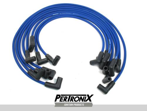 Pertronix Spark Plug Wire Set 8042VW; Flame Thrower MAGx2 8mm Black Straight VW 