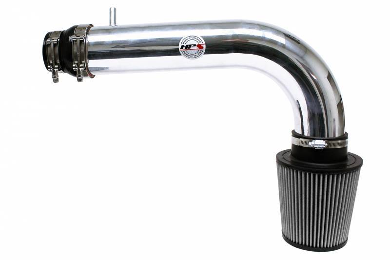 Red Air Intake System Kit With Filter For 2006-2008 Honda Ridgeline 3.5L V6 - Chrome Pipe