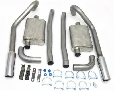 JBA Exhaust - 67-70 Mustang Exhaust w/Tips