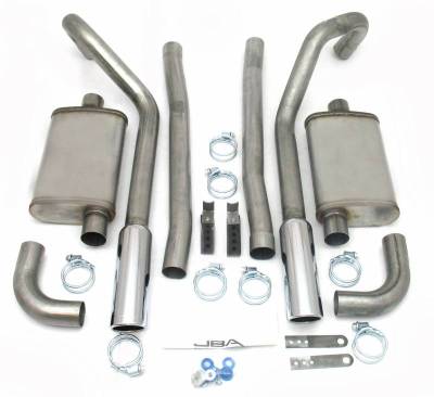 JBA Exhaust - 67-70 Mustang Stagger Shock