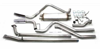 JBA Exhaust - 07-18 Tundra 4.6,4.7,5.7L Universal Dual