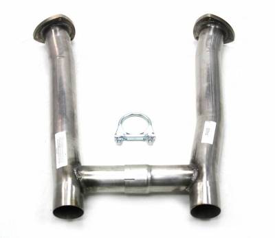 JBA Exhaust - 65-73 Mustang H-Pipe T-5,TKO,T-56 304SS