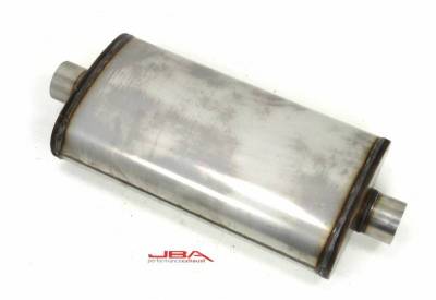 JBA Exhaust - Chambered 3" 304SS Muffler Center/Center