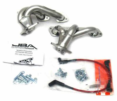 JBA Exhaust - 07-11 Jeep 3.8L Sil Cer