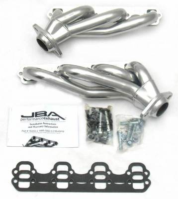 JBA Exhaust - 1986-1993 Mustang 5.0L 1-5/8 Silver Ceramic Coated