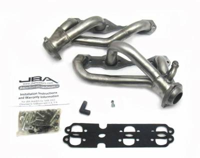 JBA Exhaust - 1842S-3JT 1 1/2" Header Shorty Stainless Steel 96-01 Blazer/S10/Jimmy 4.3L 4 Wheel Drive