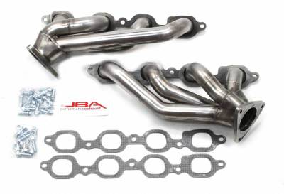 JBA Exhaust - 1850S-4 1 5/8" Header Shorty Stainless Steel 14-19 GM Truck/SUV 5.3/6.2L