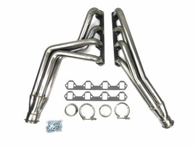 JBA Exhaust - JBA Performance Exhaust 6618S 1 5/8" Header Long Tube Stainless Steel 66-77 Ford Bronco 260-302 Engine Natural finish