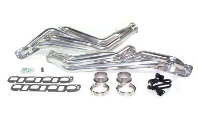 JBA Exhaust - JBA Performance Exhaust 6966SJS 1 7/8" Header Long Tube Stainless Steel 08-2020 Challenger 5.7/6.1/6.2/6.4L 05-2020 Charger/300C/Magnum 5.7/6.1/6.2/6.4L Silver Ceramic