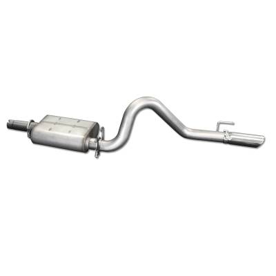 JBA Exhaust - JBA Headers 30-1502 - JBA Headers Exhaust Systems 87-96 JEEP YJ Wrangler Cat Back 304SS