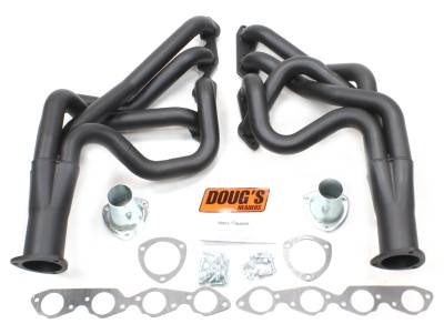 Doug's Headers - 67-74 GM F Body BBC Long Tube Black Ctd