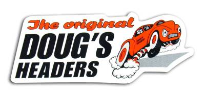 Doug's Headers - Original Small Doug's Decal