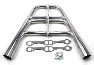 Patriot Exhaust Products - Street Rod SBC Trad Lakester Silver