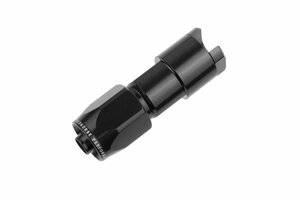 Red Horse Products - -06 to 5/16" SAE quick disconnect female straight - black..