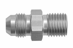 Red Horse Products - -06 male AN/JIC flare to M16x1.5 inverted adapter - clear