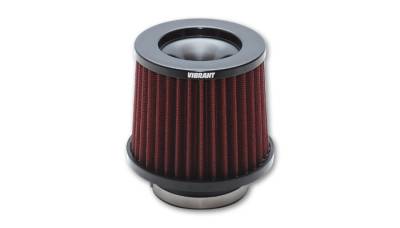 Vibrant Performance - THE CLASSIC Performance Air Filter, 4" Inlet I.D.