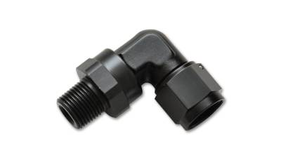 Vibrant Performance - -4AN Female to 1/8"NPT Male Swivel 90 Degree Adapter Fitting