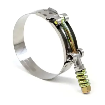 HPS Silicone Hose - HPS Stainless Steel Spring Loaded T-Bolt Clamp Size 60 for 2.5" ID hose - Effective Size: 2.76"-3.07"