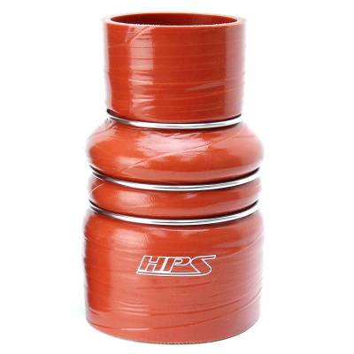 HPS Silicone Hose - HPS 2.75" - 3" ID , 6" Long High Temp 4-ply Aramid Reinforced Silicone CAC Coupler Hose Hot Side (70mm - 76mm ID , 152mm Length)