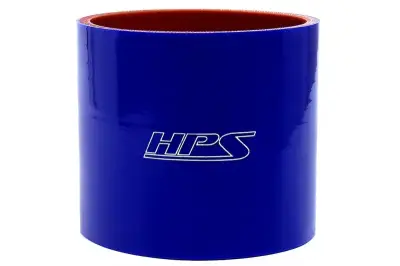 HPS Silicone Hose - HPS 2.5" ID , 3" Long High Temp 4-ply Reinforced Silicone Straight Coupler Hose Blue (63mm ID , 76mm Length)