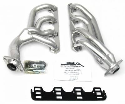 JBA Exhaust - 65-73 Mustang 351W Cable Clutch Sil Cer