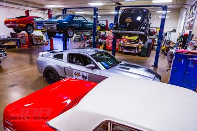 In the shop @ JBA Speed Shop