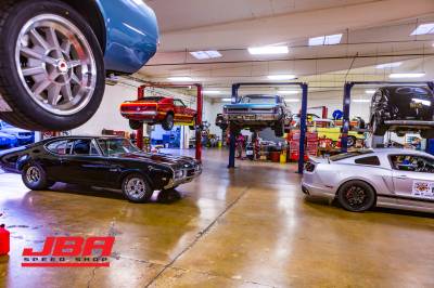 In the shop @ JBA Speed Shop