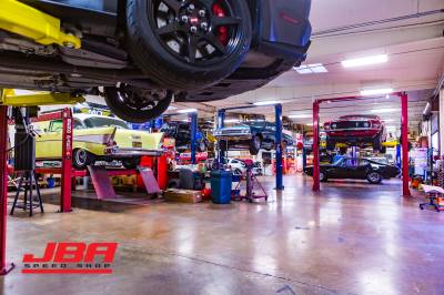 In the shop @ JBA Speed Shop