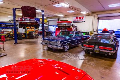 In the shop @ JBA Speed Shop