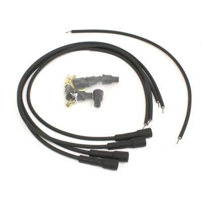 PerTronix Ignition Products - Wires, 4 cyl Univ 7MM 180 Deg black