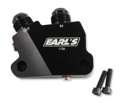 Earls - GM LT ENGINE OIL COOLER ADAPTER