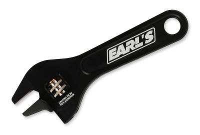 Earls - EARLS MINI ALUMINUM ADJUSTABLE AN WRENCH -3 TO -8