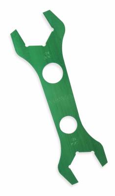 Earls - EARLS DOUBLE-ENDED HOSE END WRENCH Hex Sizes 1-15/16" x 1-3/4", 24 Socket x 20 Socket, Green
