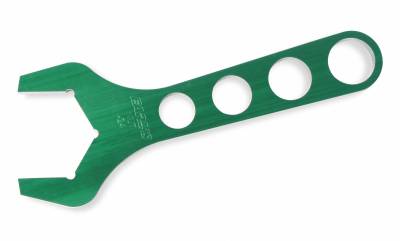 Earls - EARLS HOSE END WRENCH Hose End Wrench, Hex Size 2-1/4", Nut Size 24, Green