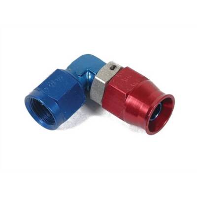 Earls - -6 90 Deg. AL Adj. Hose End