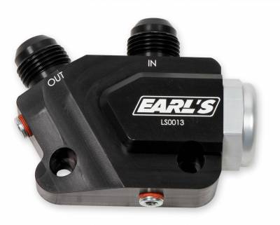 Earls - GM LS EGNE OIL COOLER ADTR 180 THERMO