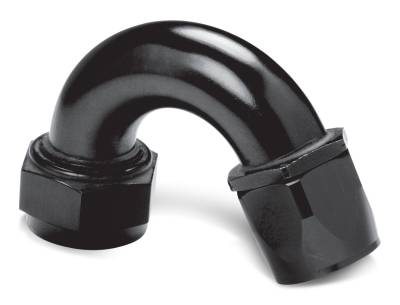Earls - EARLS AUTO-FIT HOSE END 150 Degree -20 Black Anodized