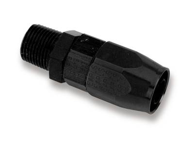 Earls - BLACK ST. 1/4" NPT TO -6 HOSE