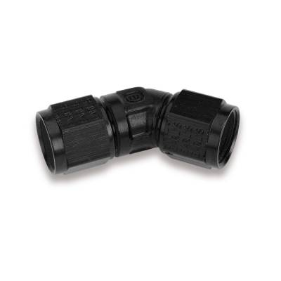 Earls - BLACK 45 DEG. NUT TO NUT LOW PROFILE