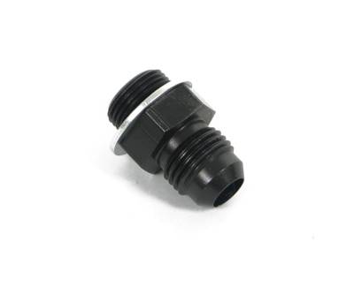 Earls - BLACK -6 TO 9/16-24 CARB ADAPTER