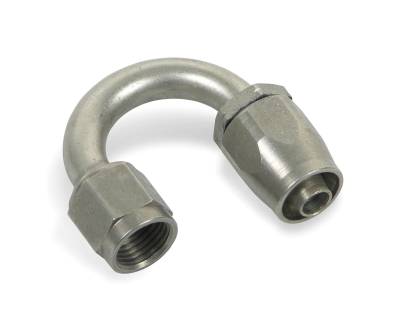 Earls - EARLS AUTO-FIT HOSE END 180 Degree -10 Stainless Steel