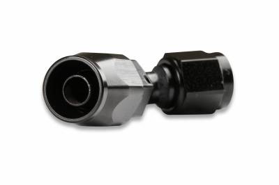 Earls - EARLS SWIVEL-SEAL® HOSE END 45 Degree -12 - Black Anodized