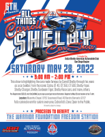 "All Things Carroll Shelby Car Show," sponsored by Southern California Shelby American Automobile Club