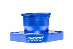 Red Horse Products - Aluminum Filler Neck Chevrolet - Chrysler All Straight Engine - Blue
