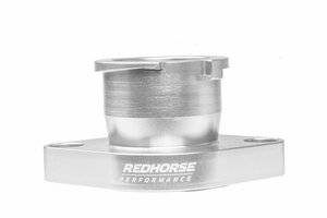 Red Horse Products - Aluminum Filler Neck Chevrolet - Chrysler All Straight Engine - Clear