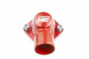 Red Horse Products - Aluminum Water Neck 1.25" Hose for BBF ENGINE (427,460 ci)  - Red