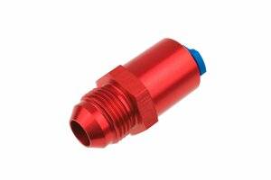 Red Horse Products - -6 AN male to 5/16" Push-On EFI Fuel Line Adapters -red