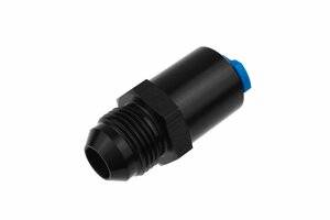 Red Horse Products - -6AN male to 5/16" (Hard Tube) SAE quick-disconnect female - black